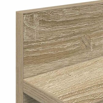 Wandgemonteerde kapstok Sonoma Eiken 100 x 10,5 x 18 cm 8