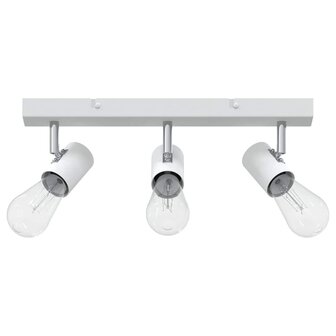 Plafondspot Wit 38 x 6,5 x 11,5 cm Metaal 3