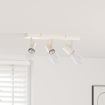 Plafondspot Nikkel 38 x 6,5 x 11,5 cm Metaal 1