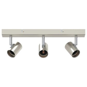 Plafondspot Nikkel 38 x 6,5 x 11,5 cm Metaal 2