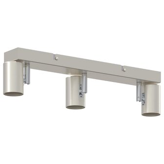 Plafondspot Nikkel 38 x 6,5 x 11,5 cm Metaal 5