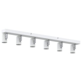 Plafondspot Wit 73 x 6,5 x 11,5 cm Metaal 5