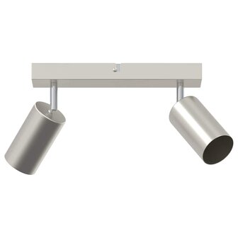Plafondspot Nikkel 26 x 6 x 16 cm Metaal 2