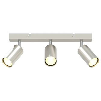 Plafondspot Nikkel 38 x 6 x 16 cm Metaal 11