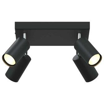 Plafondspot Zwart 26 x 26 x 16 cm Metaal 11
