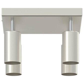 Plafondspot Nikkel 26 x 26 x 16 cm Metaal 6
