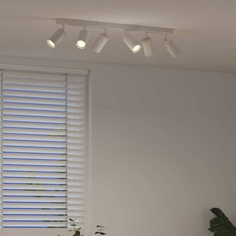 Plafondspot Wit 73 x 6 x 16 cm Metaal 4
