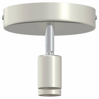 Plafondspot Nikkel 12 x 8 cm Staal 7