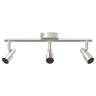 Plafondspot Nikkel 39 x 10,5 x 10,5 cm Staal 2
