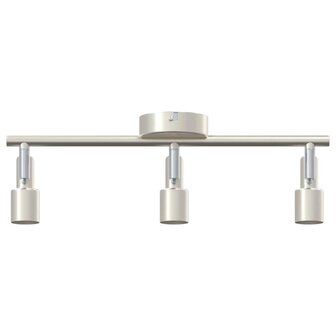 Plafondspot Nikkel 39 x 10,5 x 10,5 cm Staal 6