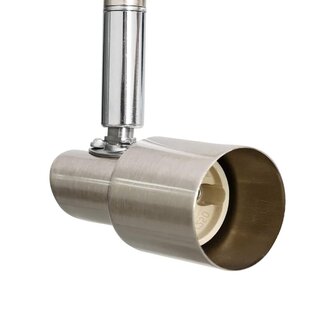 Plafondspot Nikkel 70 x 9 x 12,5 cm Staal 11