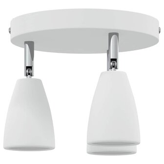 Plafondspot Wit 19 x 19 x 14,5 cm Metaal 6