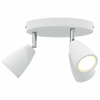 Plafondspot Wit 19 x 19 x 14,5 cm Metaal 11