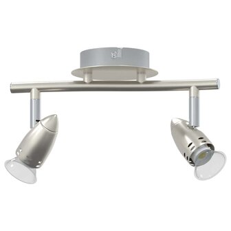 Plafondspot Nikkel 27 x 10 x 12 cm Metaal 3