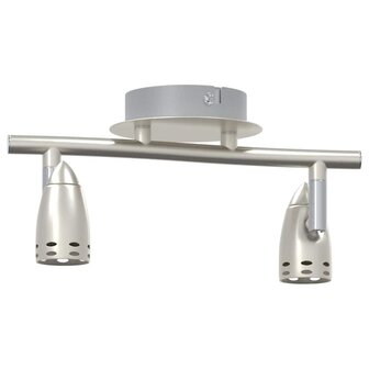 Plafondspot Nikkel 27 x 10 x 12 cm Metaal 5