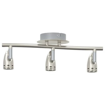 Plafondspot Nikkel 36,5 x 10 x 12,5 cm Metaal 5