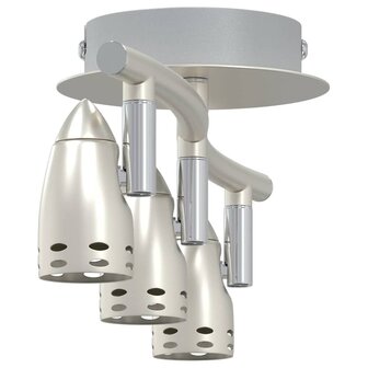 Plafondspot Nikkel 36,5 x 10 x 12,5 cm Metaal 7