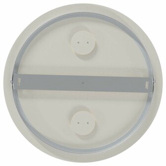 Plafondspot Nikkel 29 x 29 x 11 cm Staal en Glas 8