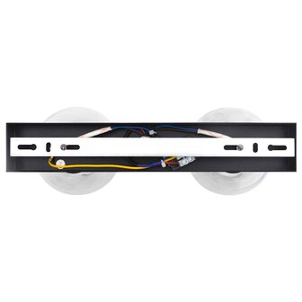 Plafondspot Zwart 33 x 13 x 26 cm Glas en Metaal 8