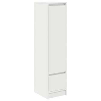 Highboard 29,5x34x119,5 cm spaanplaat wit 2