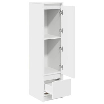 Highboard 29,5x34x119,5 cm spaanplaat wit 5