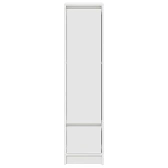 Highboard 29,5x34x119,5 cm spaanplaat wit 6