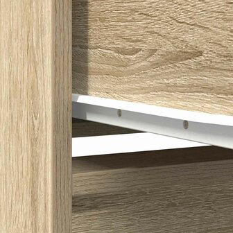 Highboard 29,5x34x119,5 cm spaanplaat sonoma eikenkleurig 11