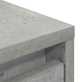Highboard 29,5x34x119,5 cm spaanplaat betongrijs 10