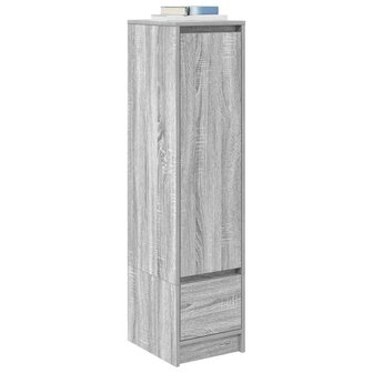 Highboard 29,5x34x119,5 cm spaanplaat grijs sonoma 4