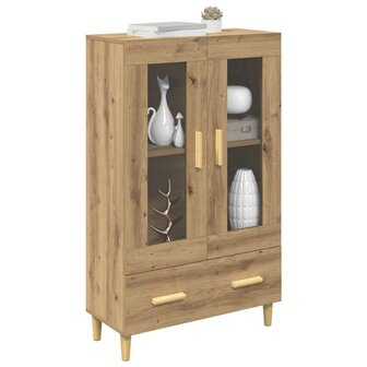 Highboard met lade Artisan Eiken 70 x 31 x 115 cm Bewerkt hout 3