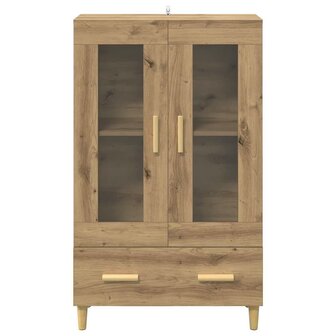 Highboard met lade Artisan Eiken 70 x 31 x 115 cm Bewerkt hout 6
