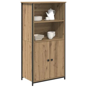 Highboard Artisan Eiken 62 x 36 x 121,5 cm Bewerkt hout 3