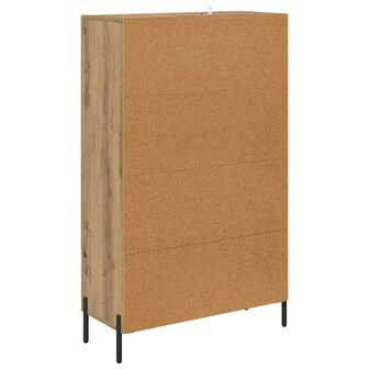Highboard Corona Artisan Eiken 69,5 x 31 x 115 cm Bewerkt hout 8