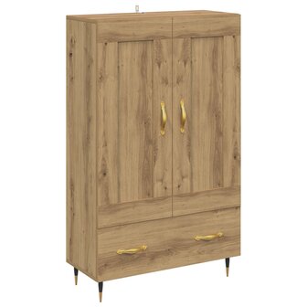 Highboard Artisan Eiken 69,5 x 31 x 115 cm Bewerkt hout 2