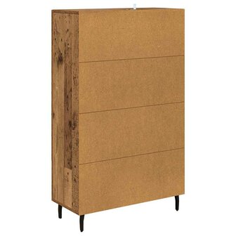 Highboard met lade Oud Hout 69,5 x 31 x 115 cm Bewerkt hout 8