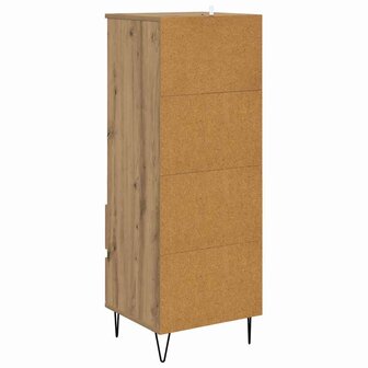 Highboard met lade Artisan Eiken 40 x 36 x 110 cm Bewerkt hout 8