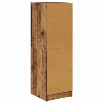 Highboard Oud Hout 35 x 37 x 109 cm Bewerkt hout 8