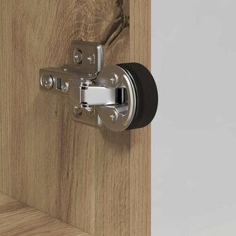 Highboard Artisan Eiken 35 x 37 x 109 cm Bewerkt hout 9