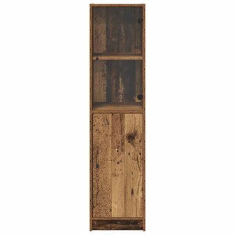 Highboard Oud Hout 35 x 37 x 142 cm Bewerkt hout 6