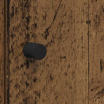 Highboard Oud Hout 35 x 37 x 142 cm Bewerkt hout 10