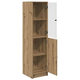 Highboard Artisan Eiken 35 x 37 x 142 cm Bewerkt hout 5