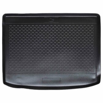 Kofferbakmat Zwart geschikt voor VW TIGUAN 2007-2016 Rubber 1
