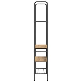 Kledingrek Artisan Eiken 60 x 30 x 171 cm Bewerkt hout 6