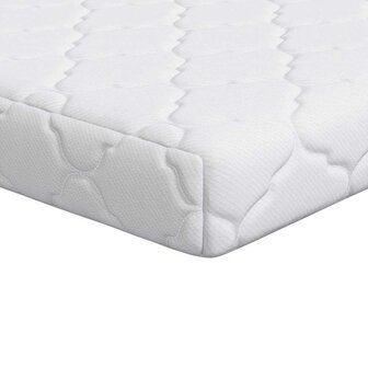 Matras Wit 70 x 140 cm Jacquard stof 2
