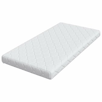 Matras Wit 80 x 160 cm Jacquard stof 4