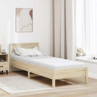 Matras Wit 70 x 200 cm Jacquard stof 1