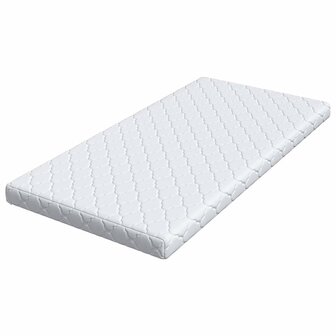 Matras Wit 90 x 190 cm Jacquard stof 4