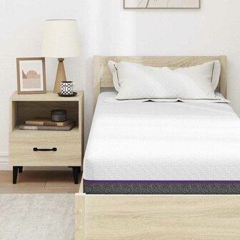Matras Wit en Grijs 70 x 200 cm Jacquard stof 7
