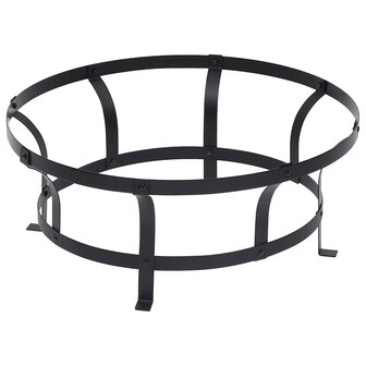 Tuinvuurplaats met grill 76 cm roestvrij staal 8