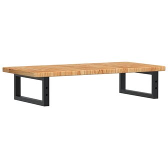 Badkamer wandschap staal en massief eikenhout 6
